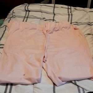 Light pink pajama pants